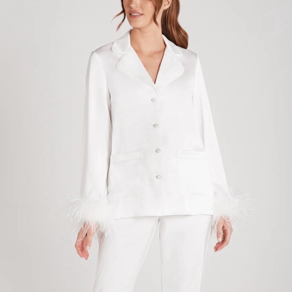 Nadine Merabi Darcie Pajama Top (like new!)